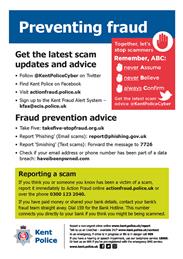 Preventing Fraud Advice