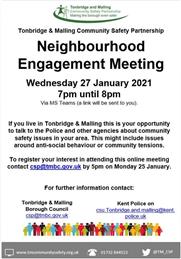 TMBC COMMUNITY SAFETY PARTNERSHIP MEETING