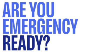 Advice from Central Government - BE READY!