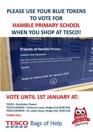 Friends of Hamble Primary School Need Your Votes