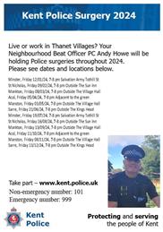 Kent Police Surgeries in 2024