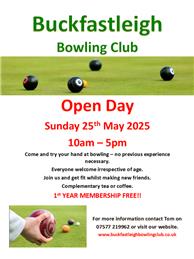 OPEN DAY - SUNDAY 25 MAY 2025, 10am - 5pm