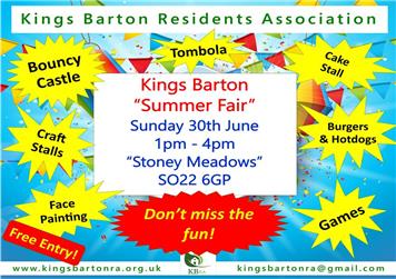 Kings Barton Summer Fair