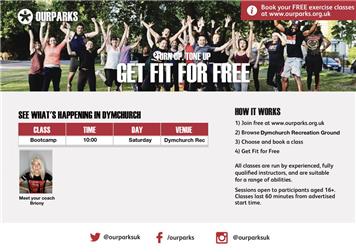 BOOTCAMPS COMING TO DYMCHUCH