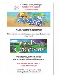 Family Craft & Activities at St Michaels