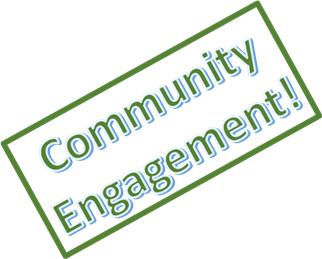 NEW Community Engagement Page added to website