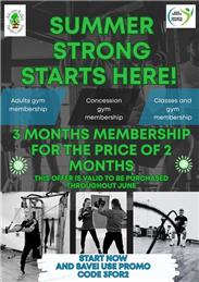 June 3 Month Membership Offer