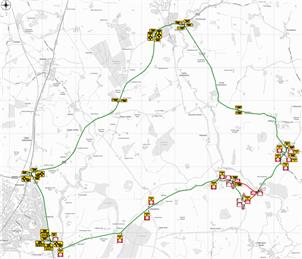 Carriageway improvements in your area – Roden Lane, Roden