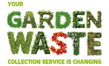 Garden waste collection changes from 1st Oct