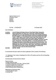 WATERMILL BRIDGE- AMENDED APPLICATION