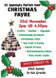 Parish Hall Christmas Fair