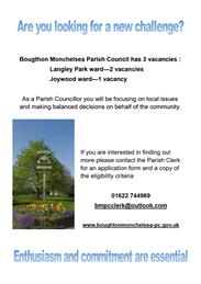 Parish Council vacancies