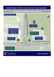 Public Exhibition on proposed improvements to the Anstey Road and Anstey Lane junction.