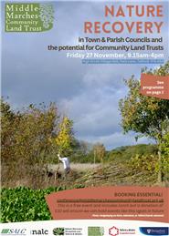 Nature Recovery Conference, Friday 27 November, 9.15am-4pm