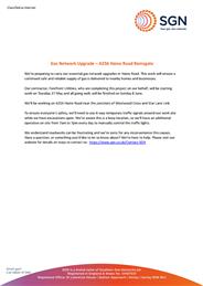 Gas Network Upgrade – A256 Haine Road Ramsgate