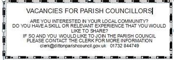 Casual Vacancies for Parish Councillors