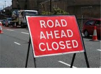 ROAD CLOSED - FLECKNEY ROAD, SADDINGTON