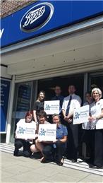 Boots join the effort to help make Petersfield Dementia Friendly