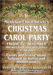 Mickleham Choral Society Christmas Carol Party 2024