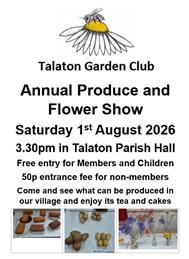 Talaton Produce & Flower Show