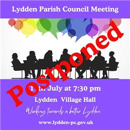 Postponement of Parish Council Meeting 11th July 2024