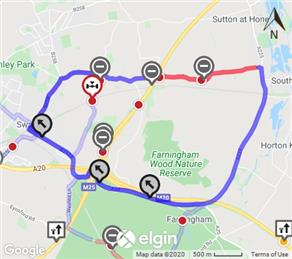 Temporary Road Closure - Ship Lane, Sutton At Hone & Swanley - 4th August 2020 for 10 nights between 22.00hrs and 05.30hrs
