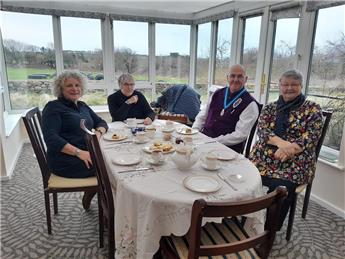 High Sheriff of Cumbria Visits Alexander House Community Care Hub