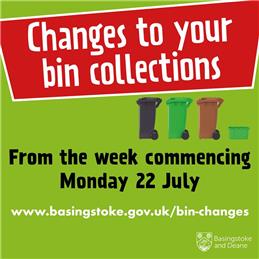 New bin collection dates available