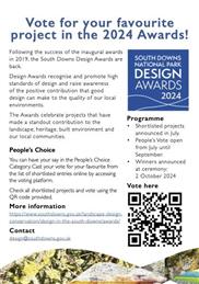 2024 South Downs Design Awards - Cast your vote!