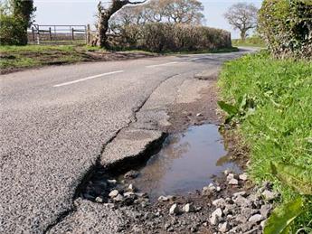 Reporting problems with roads/pavements