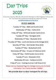 The Cottage community Day Trips