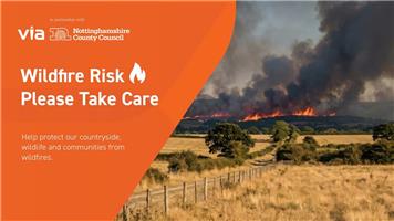 WILDFIRE RISK – PLEASE TAKE CARE ON OUR PUBLIC RIGHTS OF WAY