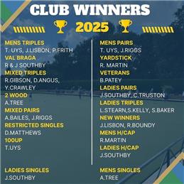 Club Finals Weekend