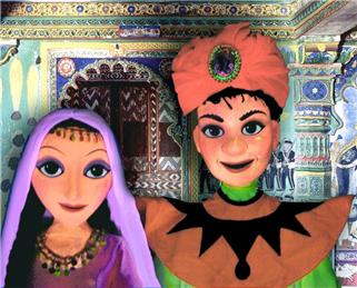 Aladdin, His Lamp And Three Mice