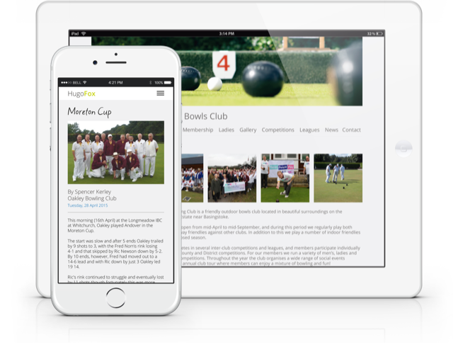 Promote your club with HugoFox