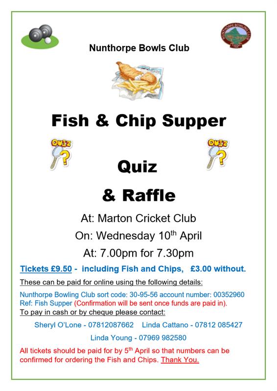 Fish and Chip Supper evening, Nunthorpe, Middlesbrough : Local News ...