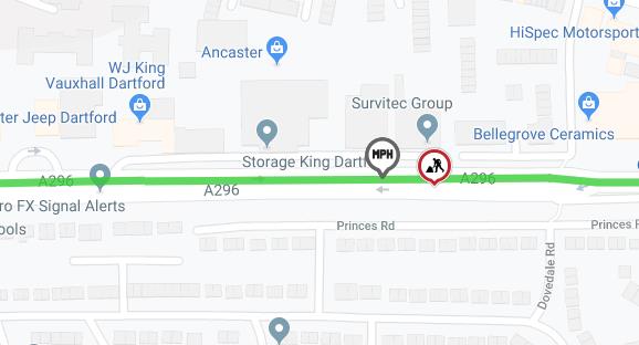 Temporary 30mph Speed Limit 96 Princes Road Dartford Darenth Dartford Local News Hugofox