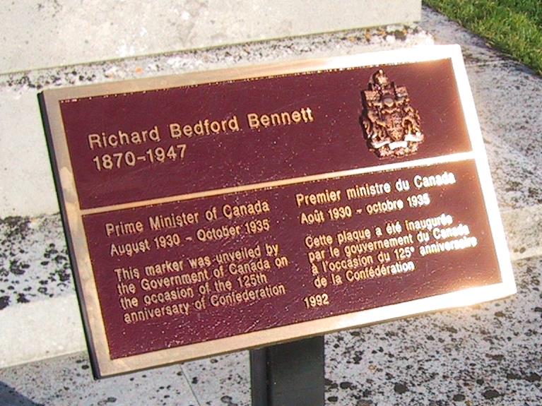 1st July 2017: "Viscount R.B Bennett - Canada Day", Mickleham, Dorking ...